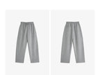 Autumn Elastic Waist Sweatpants – Women’s Wide-Leg Straight Cotton Sports Pants