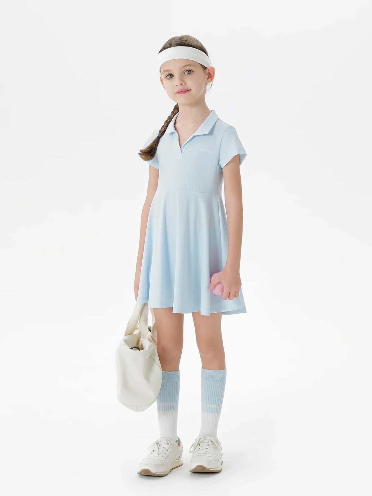 Girls Sports Cool Sensory Quick-Dry Polo Dress 550676