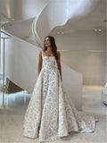 Princess Lace Corset Ball Gown Wedding Dress – Elegant Bridal Style, Custom Made
