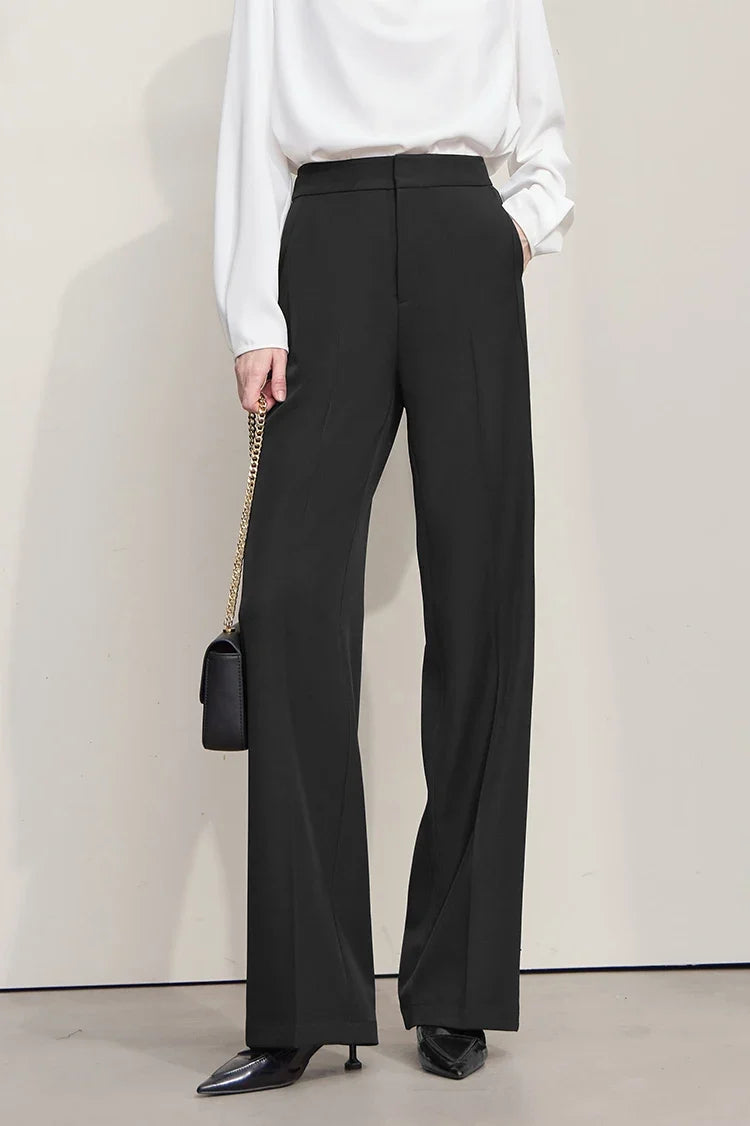 Elegant Office Lady Loose Trousers 2026 Autumn Collection