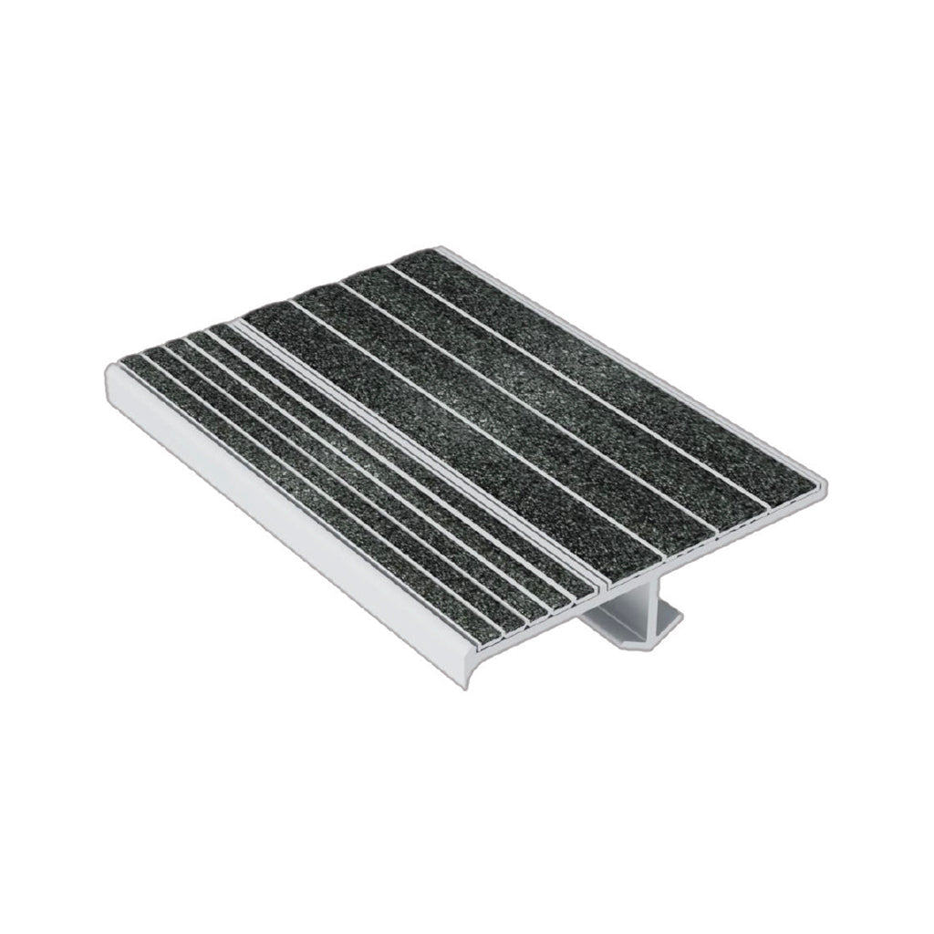 Ecoglo® S3170, S3-N Non-Slip Cast-in-Place Stair Nosing for Concrete Stairs & Egress Safety, 3.3 " Wide