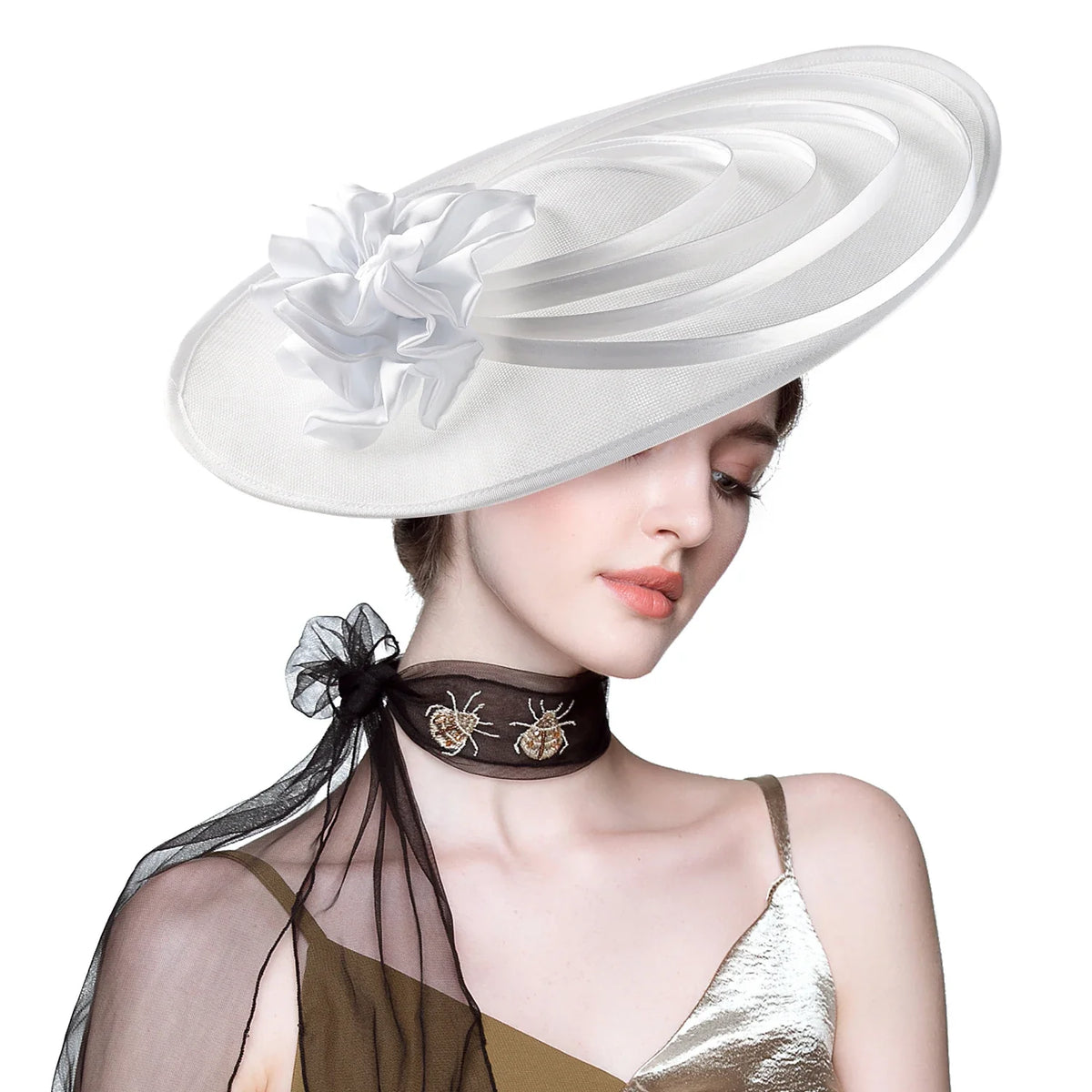 Christmas Sinamay Fascinator Perfect Wedding Hat Unique Derby Party Hat Fashion Church Hats Bride Headband Fascinators for Women
