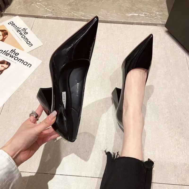Blue Super High Heels  -  Pointed Toe Pumps for Stylish Women