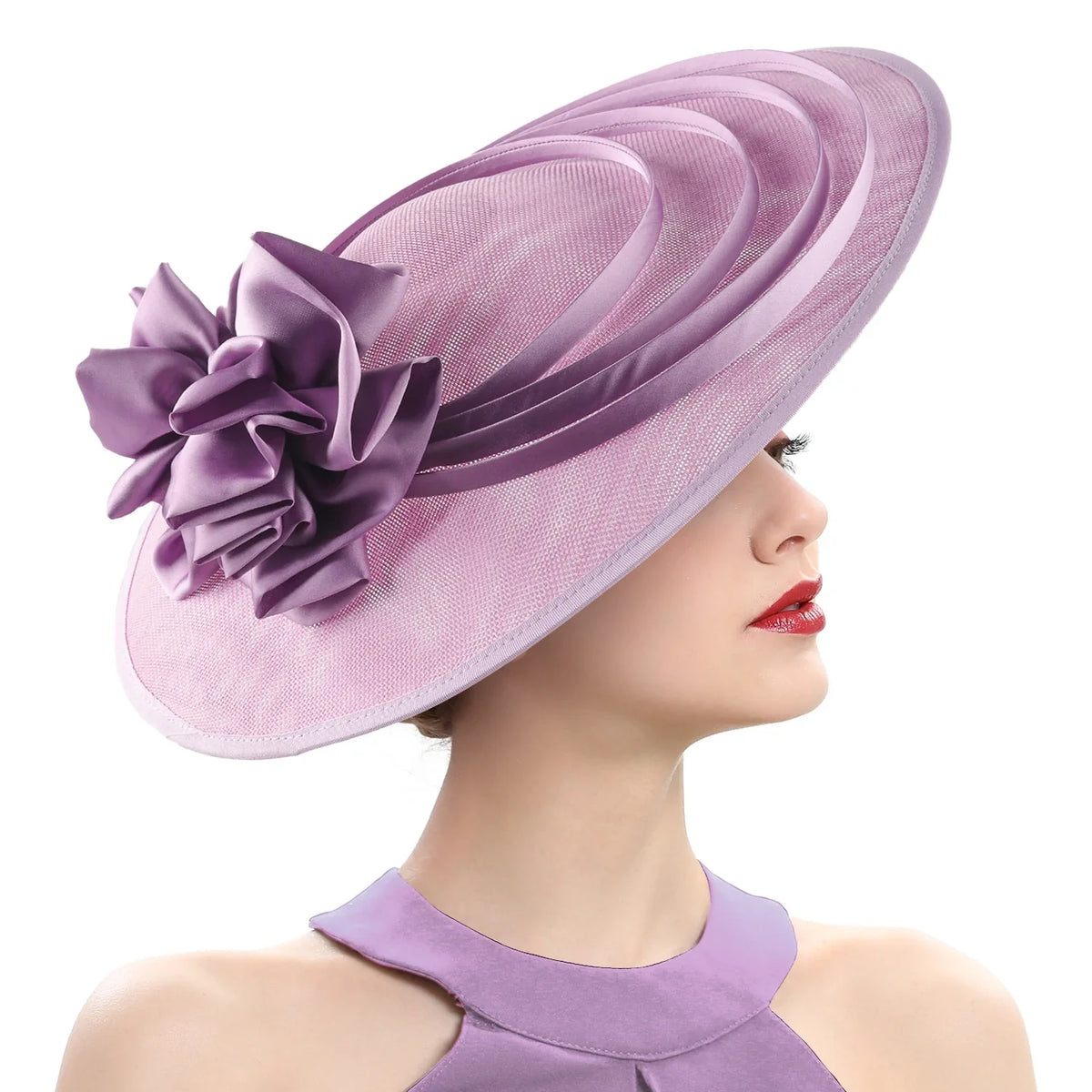 Christmas Sinamay Fascinator Perfect Wedding Hat Unique Derby Party Hat Fashion Church Hats Bride Headband Fascinators for Women