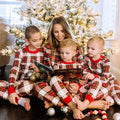 Plaid Matching Family Christmas Pajamas – Mom, Dad, Kids & Baby