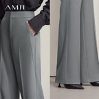 Elegant Office Lady Loose Trousers 2026 Autumn Collection