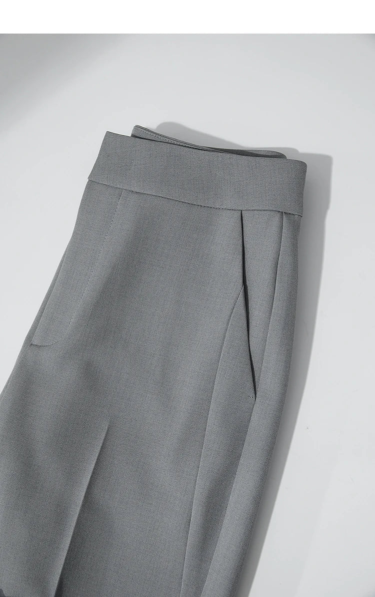 Elegant Office Lady Loose Trousers 2026 Autumn Collection