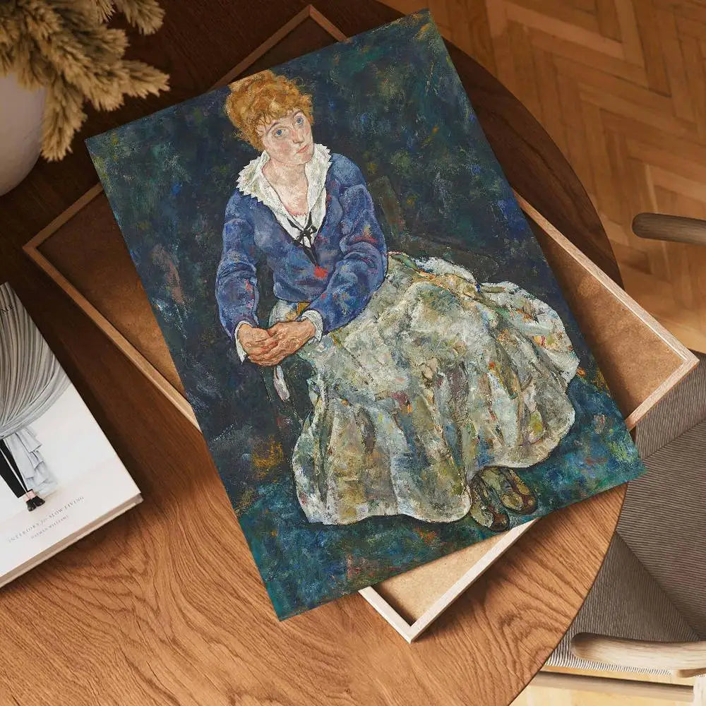 Egon Schiele Body Color Delineation DIY Sticky Poster Whitepaper Prints Posters Artwork Nordic Home Decor