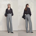 Elegant Office Lady Loose Trousers 2026 Autumn Collection