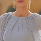 Elegant Mother of the Bride Dresses 2025 Jewel Neck Sleeveless Wedding Party Gowns Beadings Ankle Length Mermaid