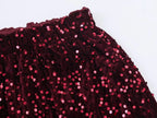 Chic Elegant Sequin Pants 2 Pieces Sets For Women Sequin Fur Vest Top Women's Suit 2026 New Year Party Woman Outfits ﻿