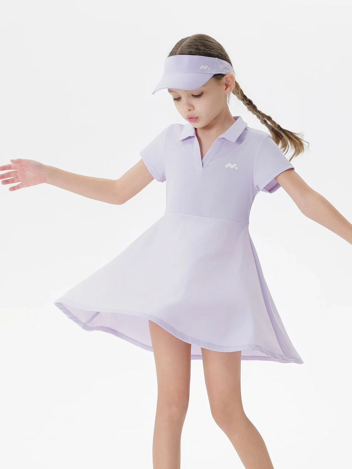 Girls Sports Cool Sensory Quick-Dry Polo Dress 550676
