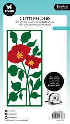 SL Cutting Dies Poppy Frame Essentials 101x142x1mm 8 PC nr.735