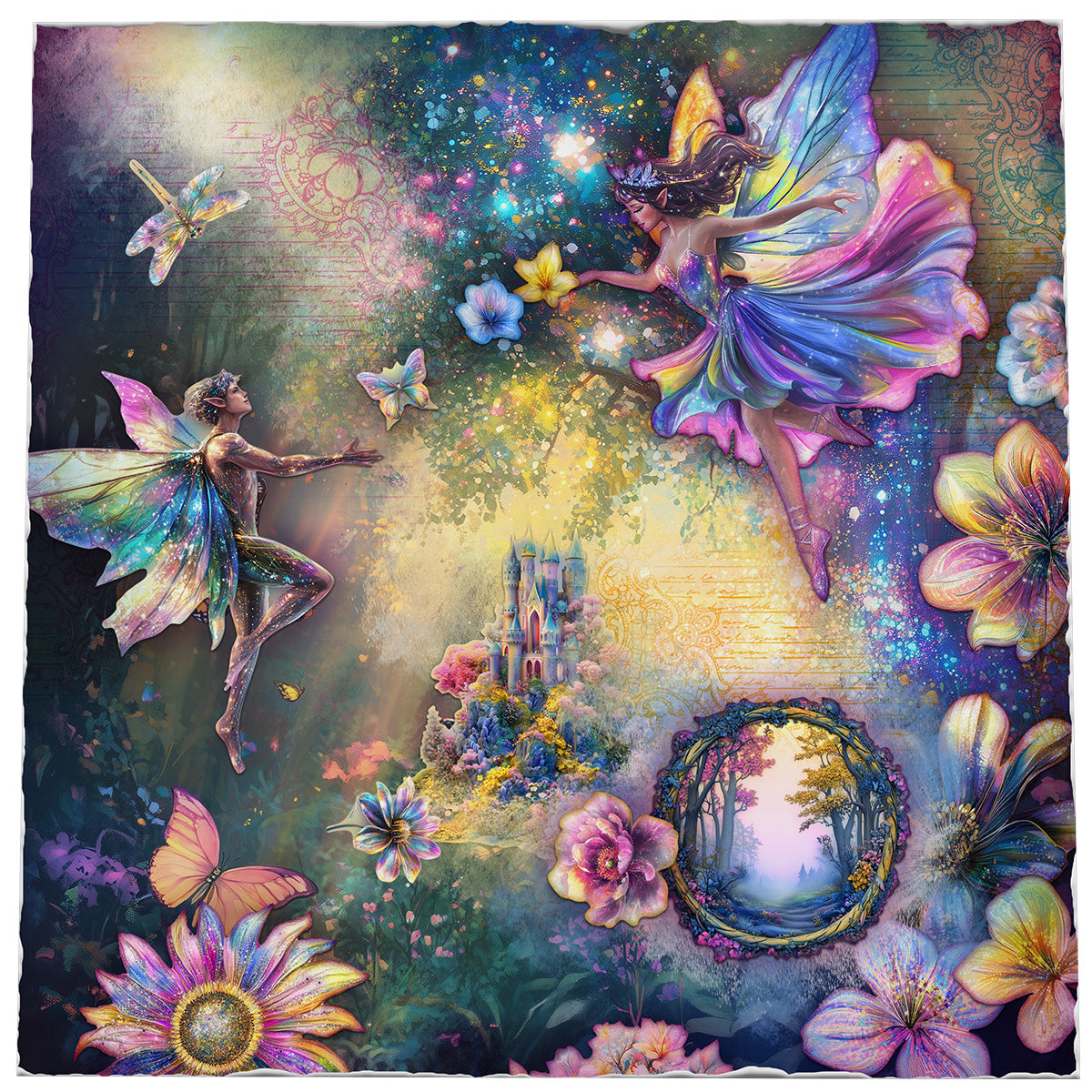 SL Paper Elements Enchanted Essentials 105x148x4mm 34 Pieces