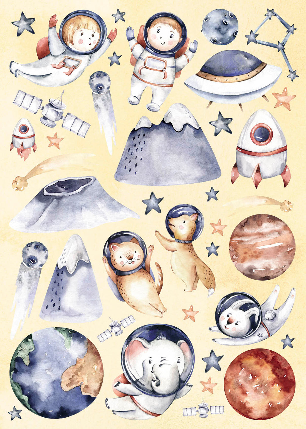 SL DIY Block Explore The Universe Essentials 294x210xmm 1 PC nr.17