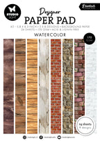 SL Designer Paper Pad Watercolor Essentials 24 Sheets