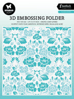SL Embossing Folder Flower Pattern Essentials 150x150x4mm 1 PC nr.17