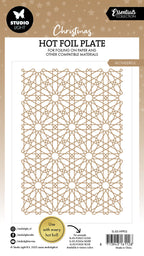 SL Hot Foil Plate Snow Pattern Essentials 1 Piece