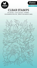 SL Clear Stamp Peonies Essentials 93x136x3mm 1 PC nr.541