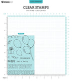 SL Clear Stamps Balloon Box Pop-Up Essentials 13 PC