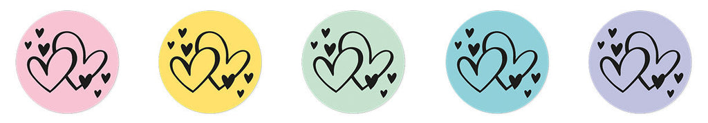 SL Stickers Hearts Essentials ø30mm 100 PC