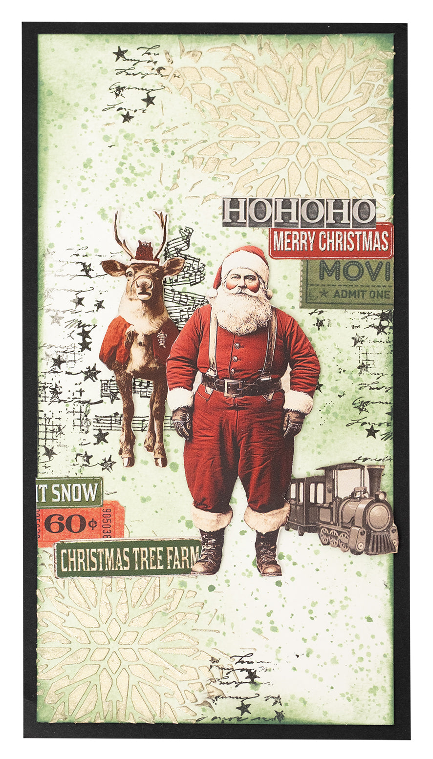 SL Clear Stamp Starry Background Grunge Collection 1 Pieces