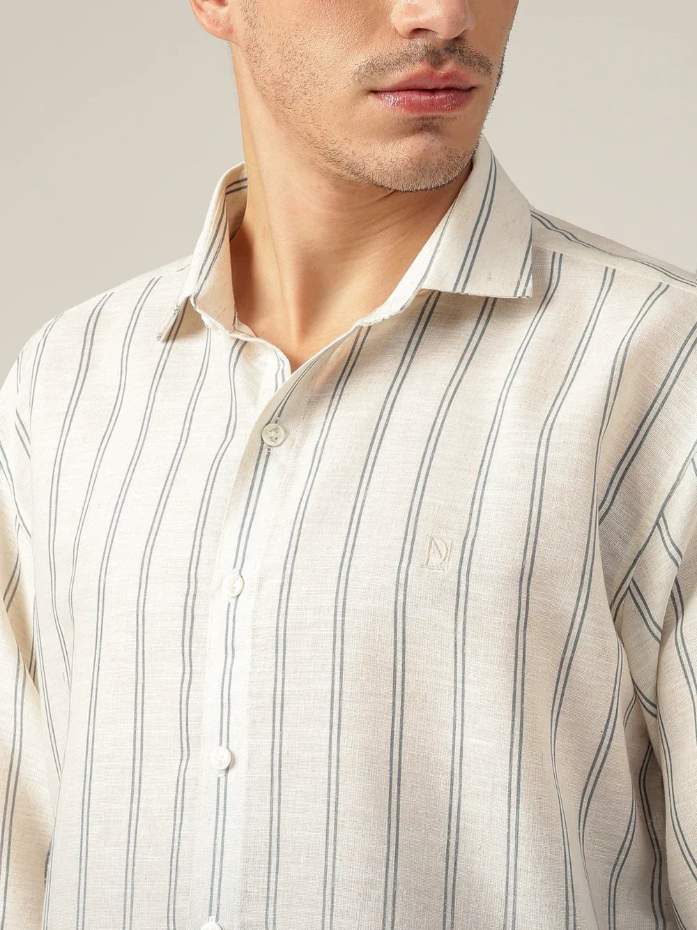 Surat Striped Ombre Dyed Relaxed Fit Everyday Men's Shirt - Multiple Colors Available