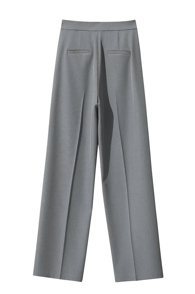 Elegant Office Lady Loose Trousers 2026 Autumn Collection