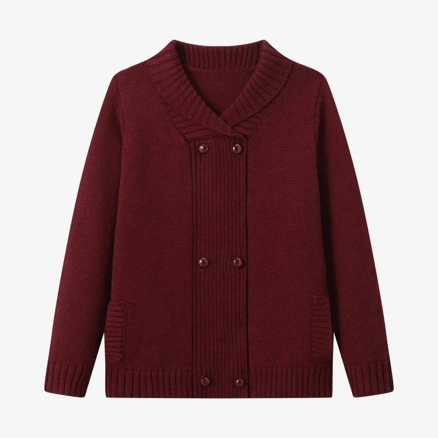 Burgundy Collection Shabbos cotton print Smocking dress check shirt soft wool knitting family match clothes boys girls