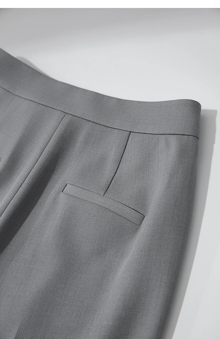 Elegant Office Lady Loose Trousers 2026 Autumn Collection