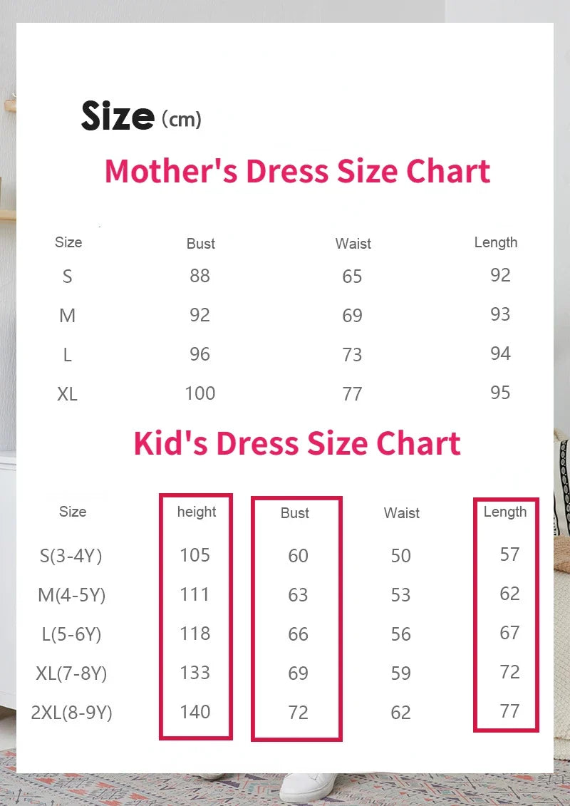 Floral Print Sling Dress for Mom and Daughter â€“ Elegant Matching Slip Dresses for Summer