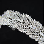 Crystal Bridal Headband Luxury Zirconia CZ Wedding Hair Accessories, Tiaras & Crowns for Prom & Party