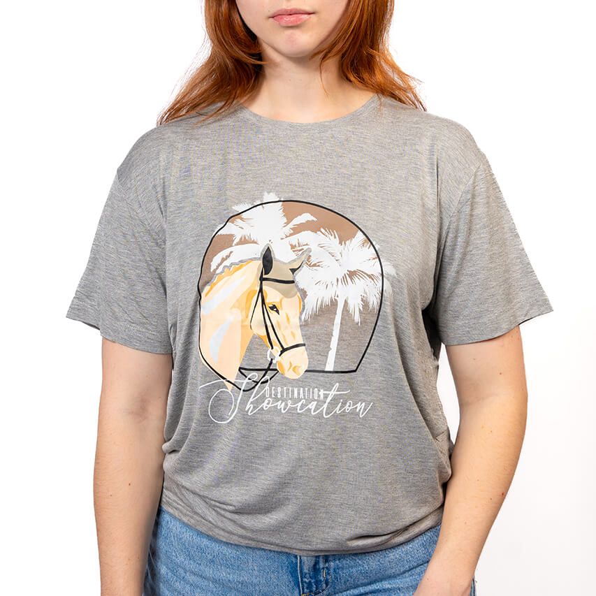 Showcation Easy Tee in Pepper