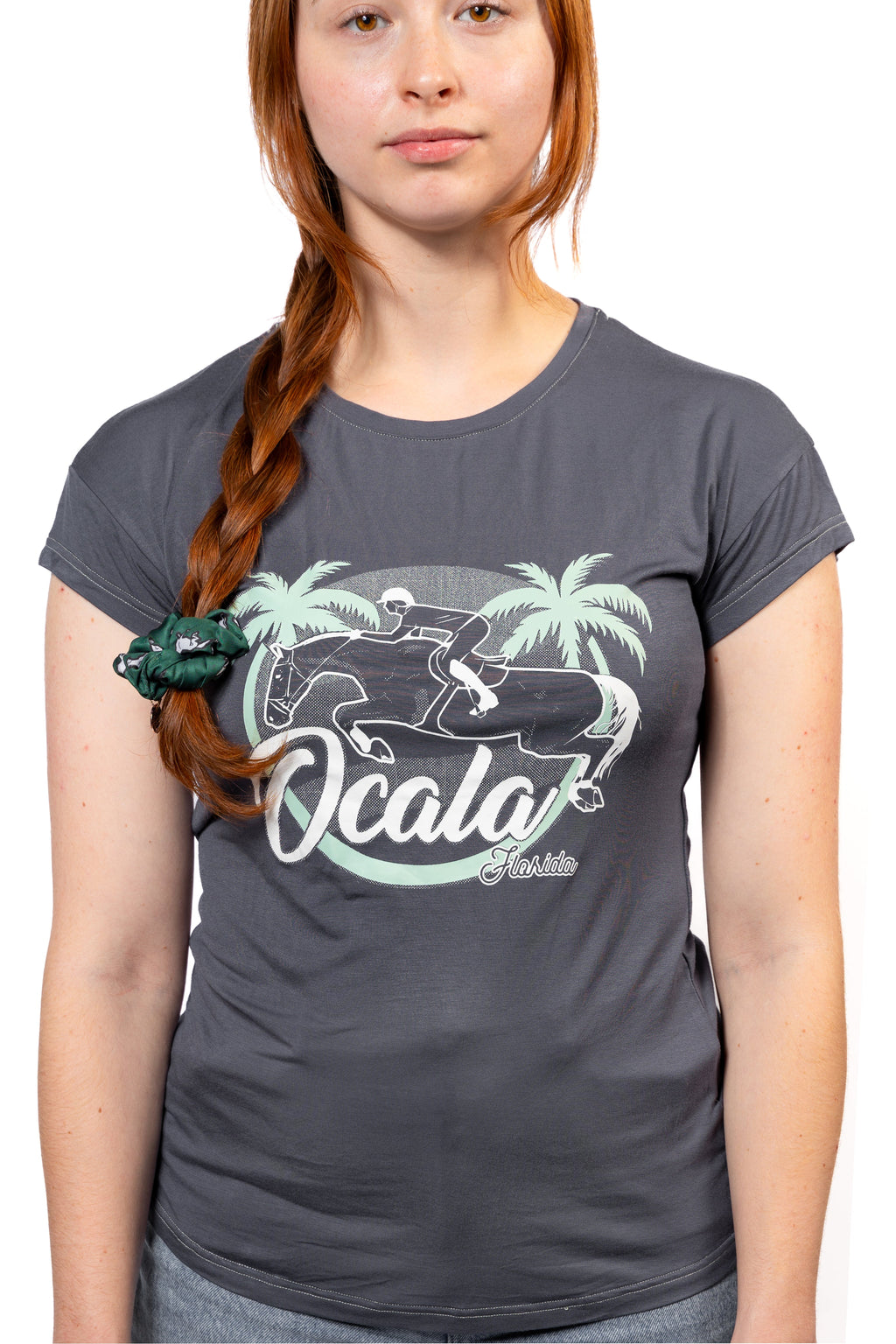 Ocala Tee in Charcoal