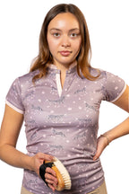 Siren Dry-Fit Polo in Savanna
