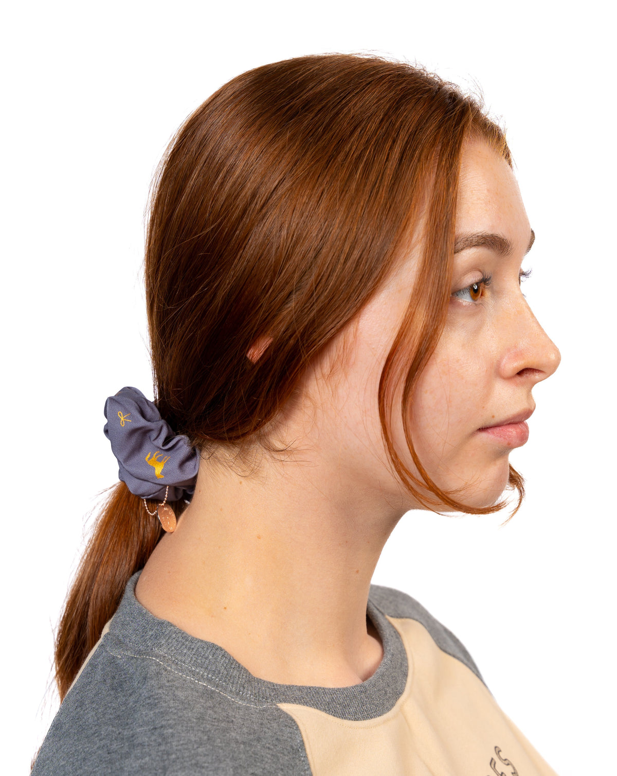Pony Print Scrunchie