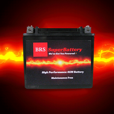 High Performance BRS30L-BS 2 Year Warranty & Smart Charger / Maintainer Combo Bundle Kit  12v Sealed AGM PowerSports Battery