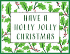 The Crafters Workshop A2 Layered Holly Background