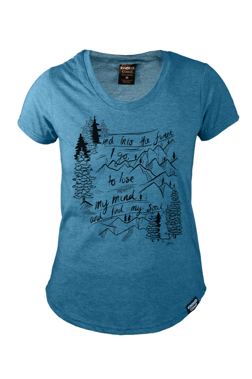 INTO THE FOREST - Womens Eco Tee
