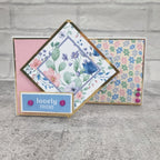 The Paper Boutique Sunny Gardens 8 in x 8 in Colour Card Pad