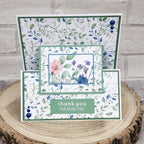 The Paper Boutique Sunny Gardens 8 in x 8 in Colour Card Pad