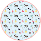 Summer Vibes Roundie Towel