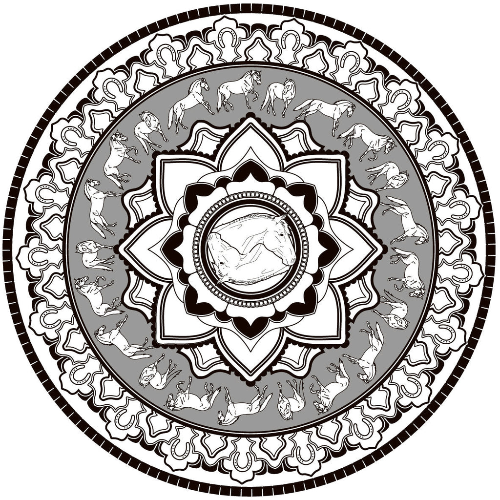 Mandala Roundie Towel