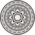 Mandala Roundie Towel