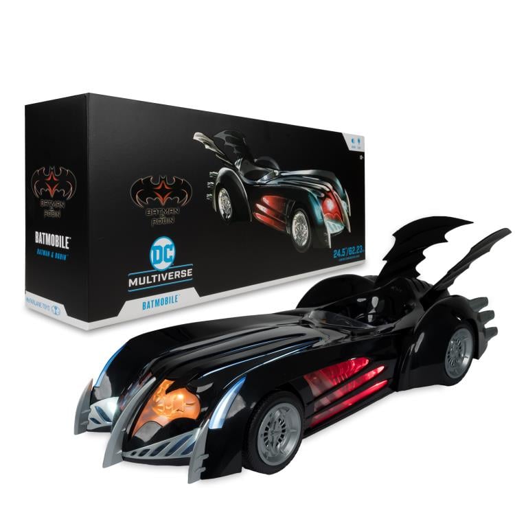 Batman & Robin DC Multiverse Batmobile