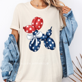 USA Dog Balloon DTF Transfer
