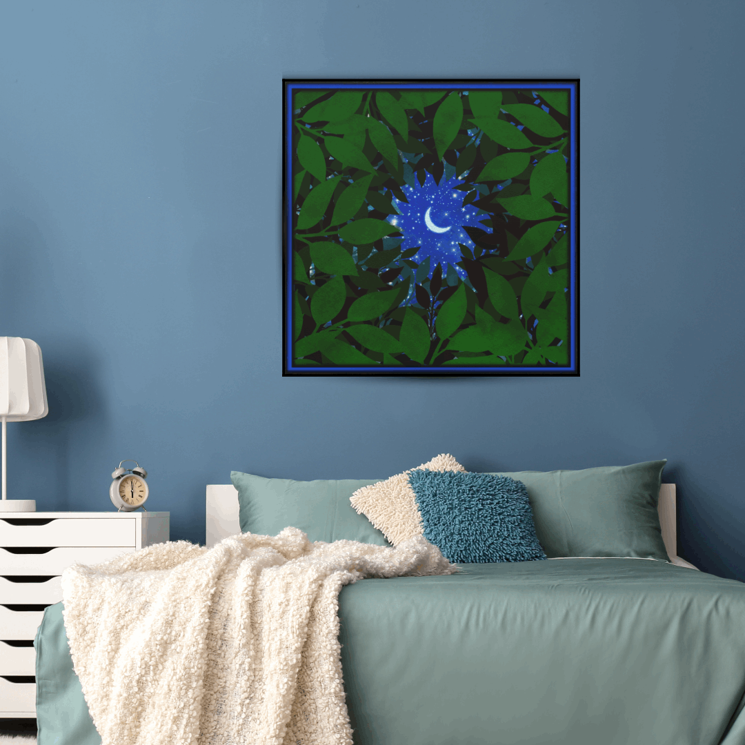 (Wall Decor) Square Print Canvas