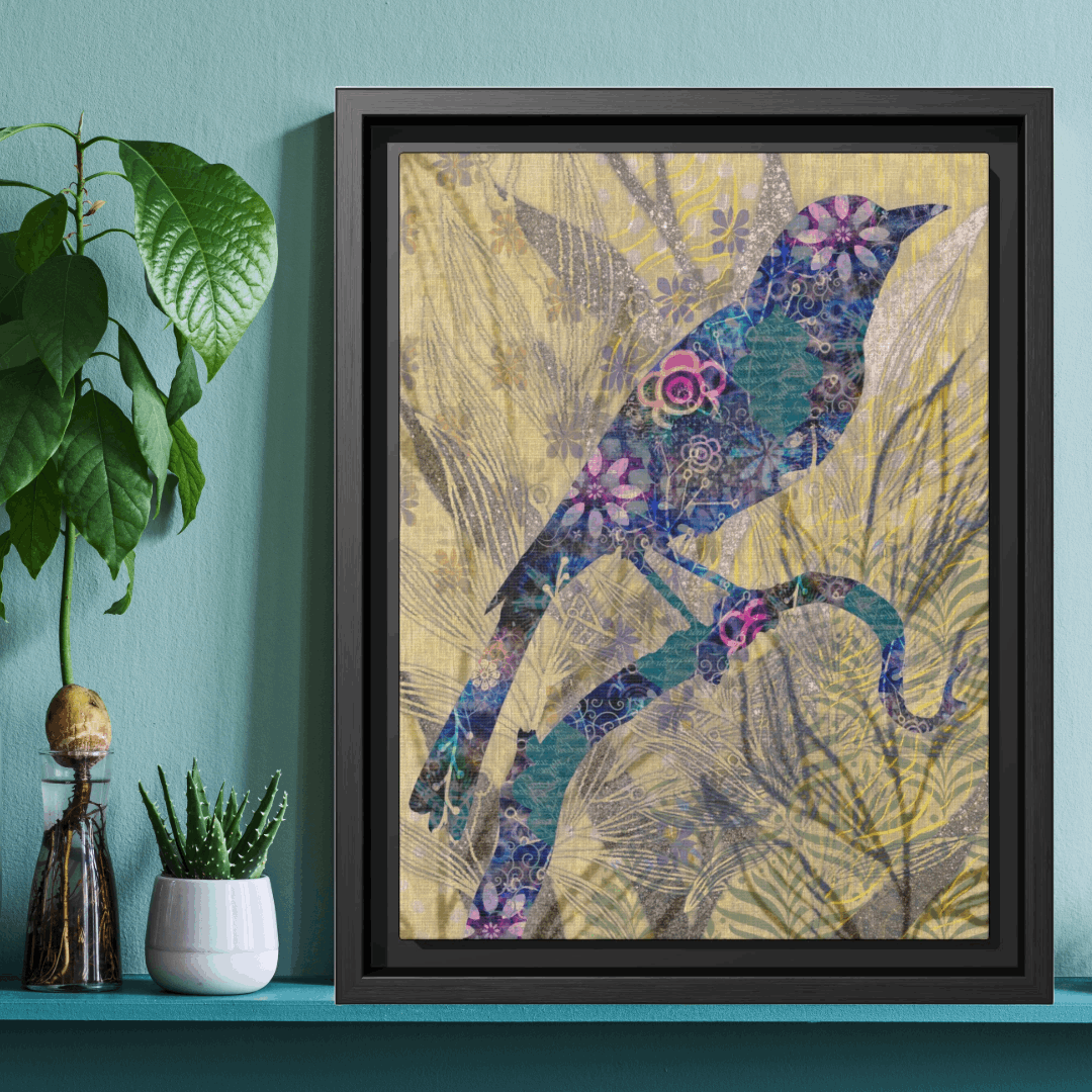 (Wall Decor) Matte Canvas Framed