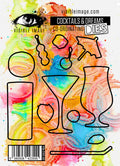 Visible Image Cocktails & Dreams Co-ordinating Dies
