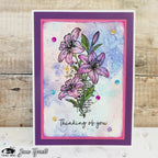 Visible Image Lilies With Love - A6 Stamp Set